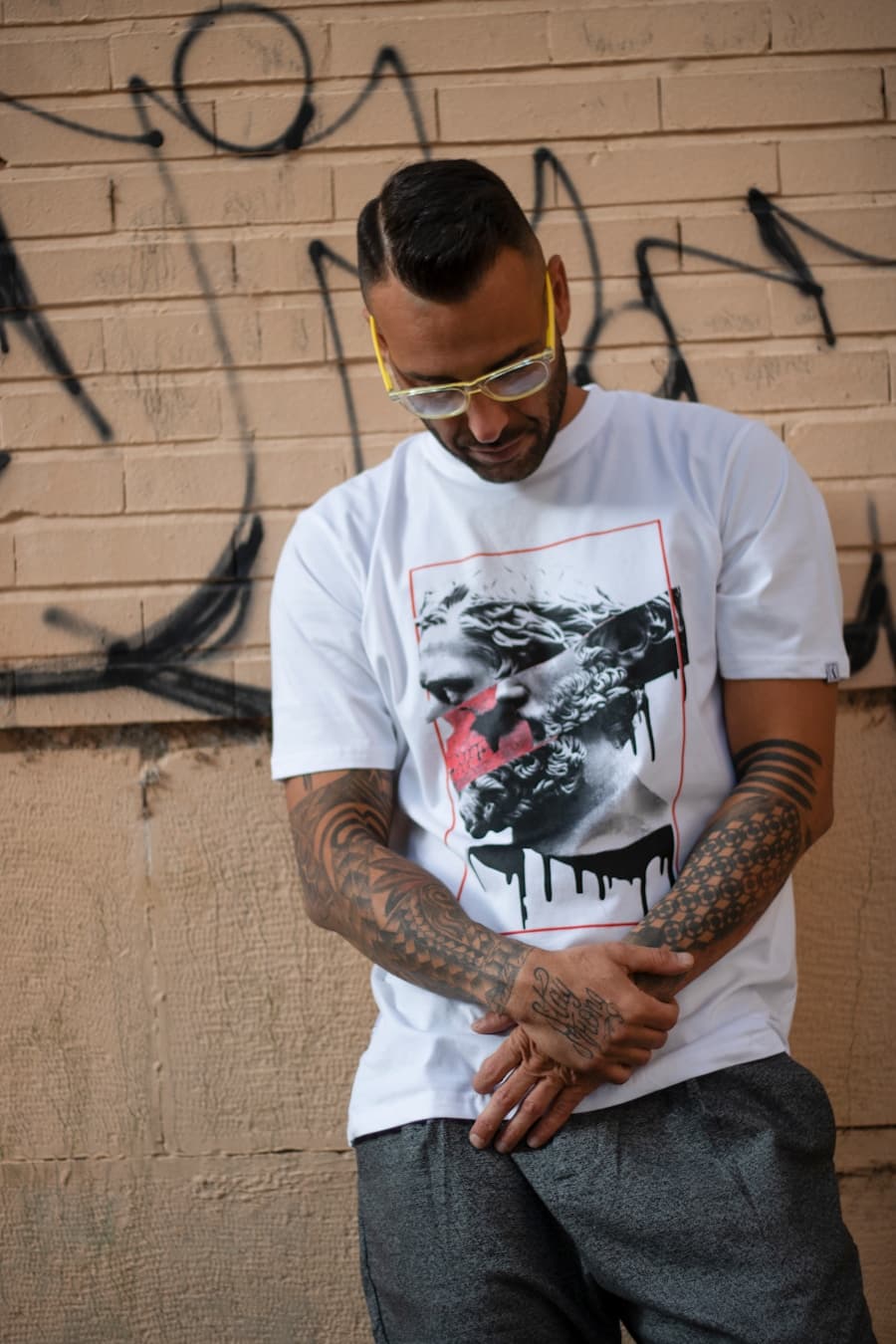 Trippy Graffiti Stamp Tee